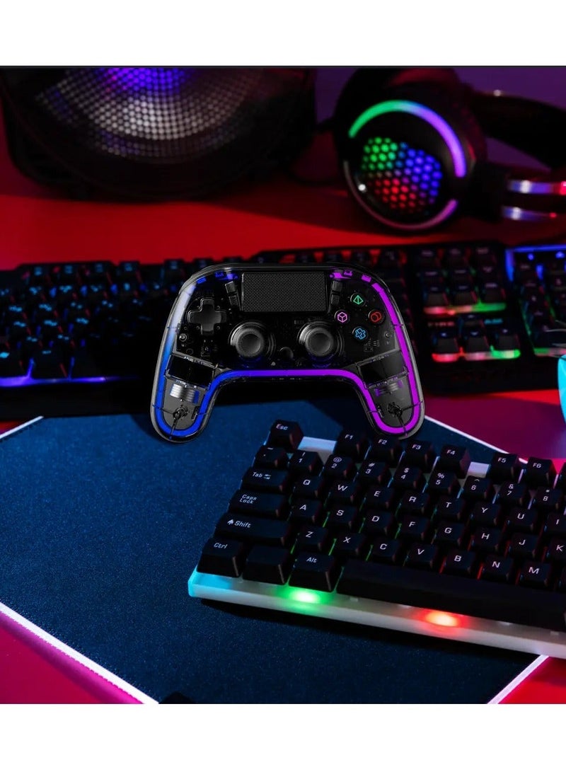 برودو وحدة تحكم Porodo Gaming Crystal Shell PS4 - Image 3